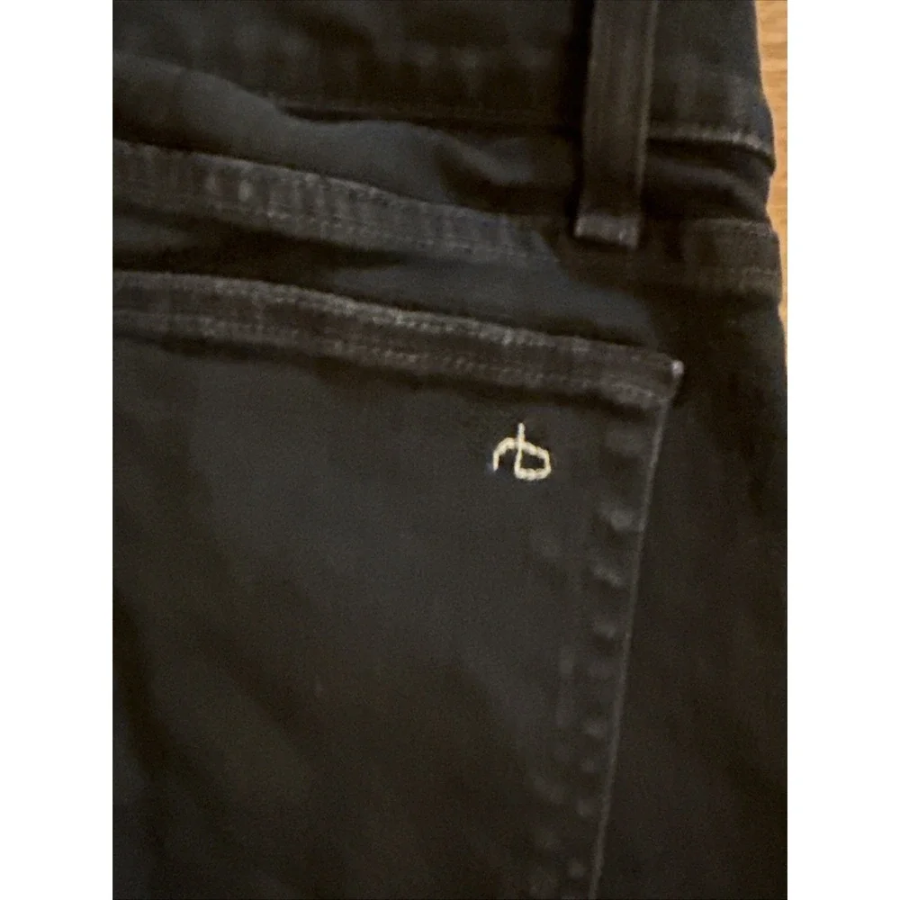 Rag & Bone Standard Issue Jeans Men's Black 31 (Act 30x32) Fit 1 Skinny Leg